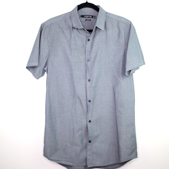 19 Ninety:One Other - 19 Ninety : One Mens Short Sleeve Button down